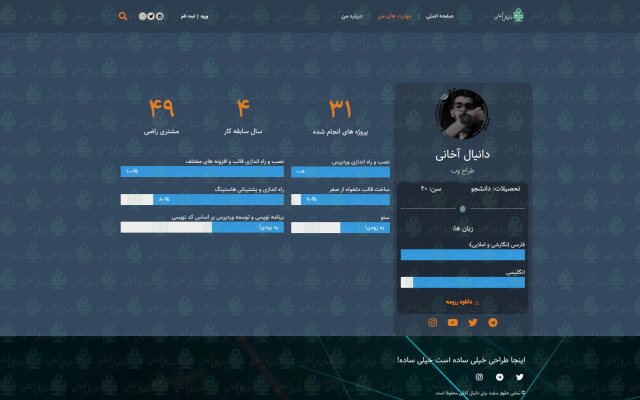 وبسایت جذاب و کارآمد شما را بسازم!