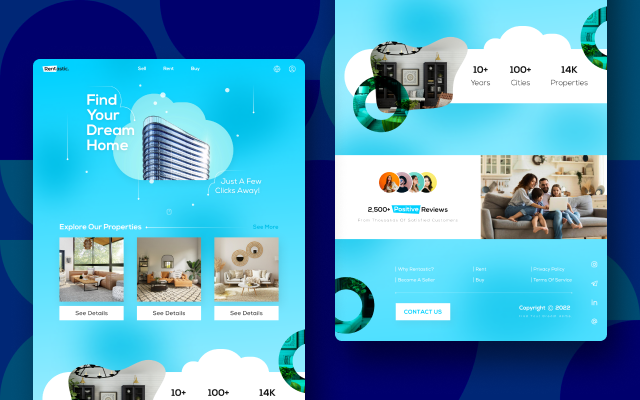 برای پروژه تون UI و UX خلاقانه و امروزی طراحی کنم